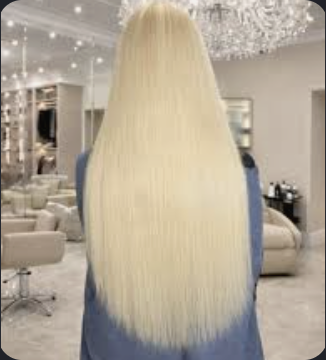 Блонд наращивание